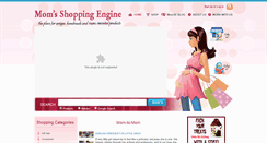 Desktop Screenshot of momsshoppingengine.com